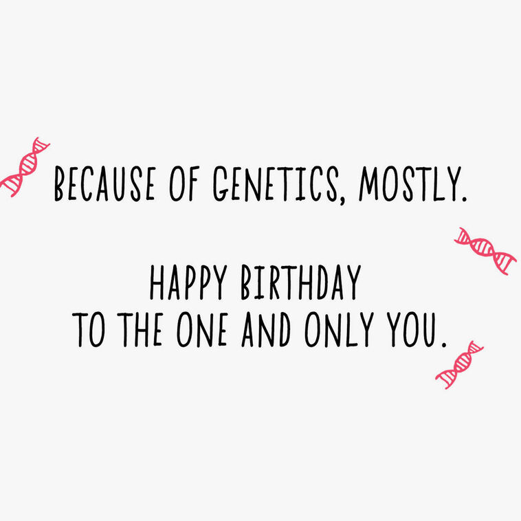 Hallmark No One Else Could Be You Funny Birthday Card