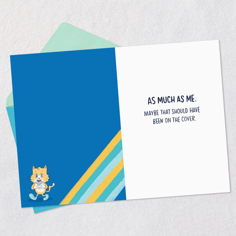 Hallmark No One Loves You As Much As Me Funny Romantic Love Card