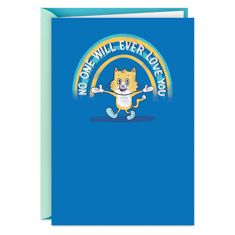 hallmark No One Loves You As Much As Me Funny Romantic Love Card