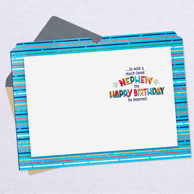 Hallmark No Time Like The Present Birthday Card For Nephew