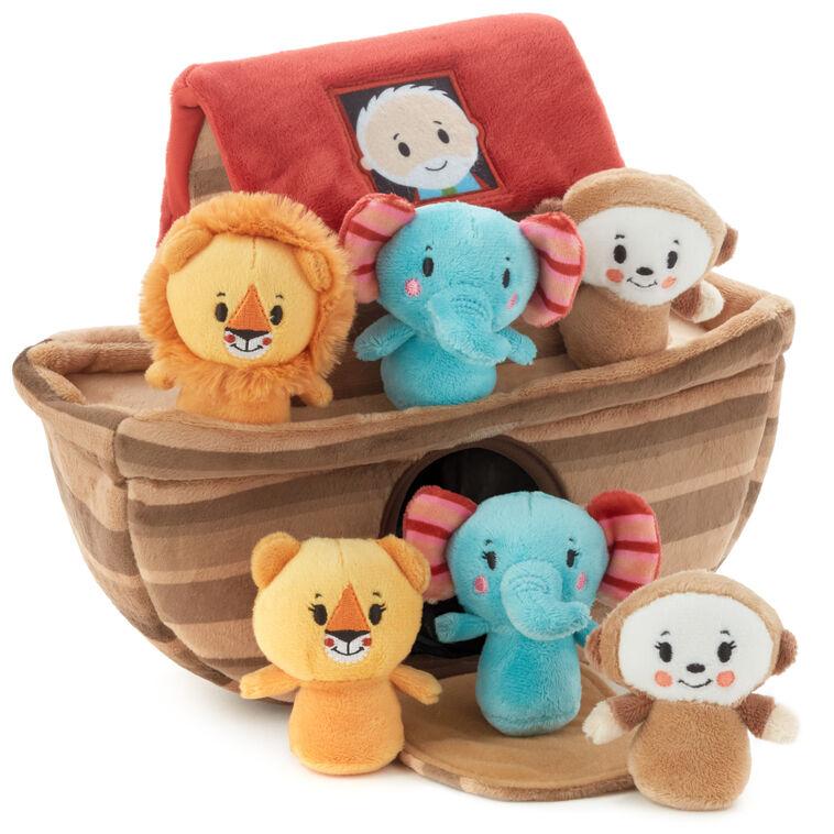 Hallmark Noah's Ark And Animals Plush Playset 7 Pieces