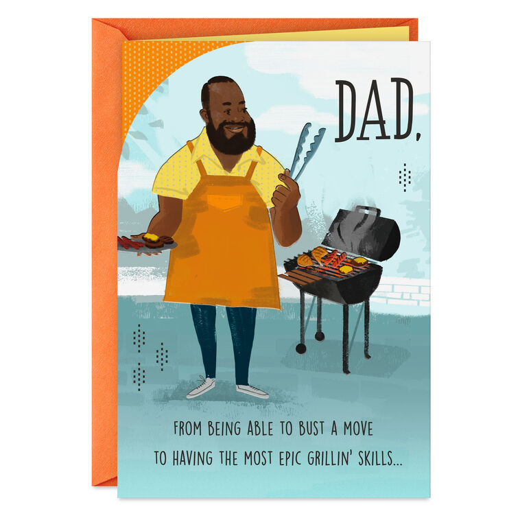 hallmark Nobody Throws It Down Like You Birthday Card for Dad