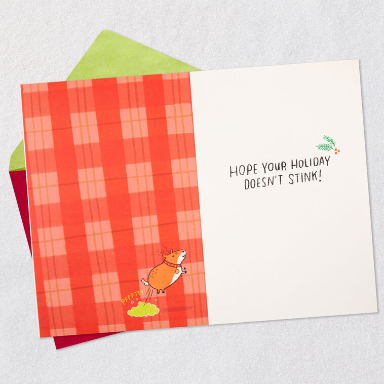 Hallmark North Pole Farts Funny Christmas Card With Sound