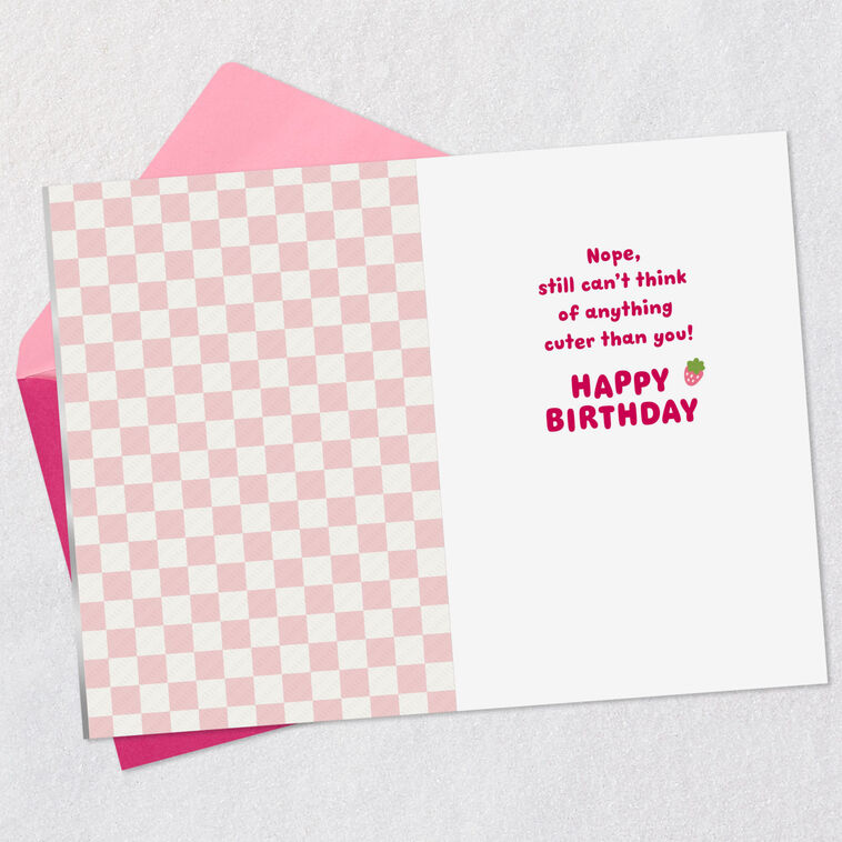Hallmark Nothing Cuter Than You Birthday Card For Granddaughter