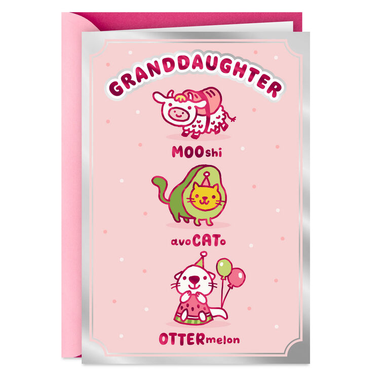 hallmark Nothing Cuter Than You Birthday Card for Granddaughter