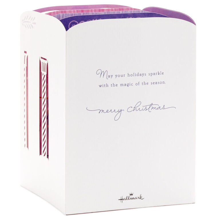 Hallmark Nutcracker Musical 3D Pop-Up Christmas Card With Light