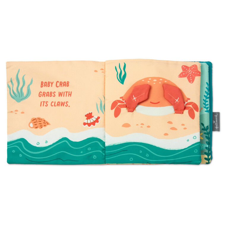 Hallmark Ocean Friends Touch-and-Feel Fabric Book For Kids