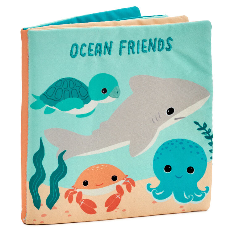 hallmark Ocean Friends Touch-and-Feel Fabric Book for Kids