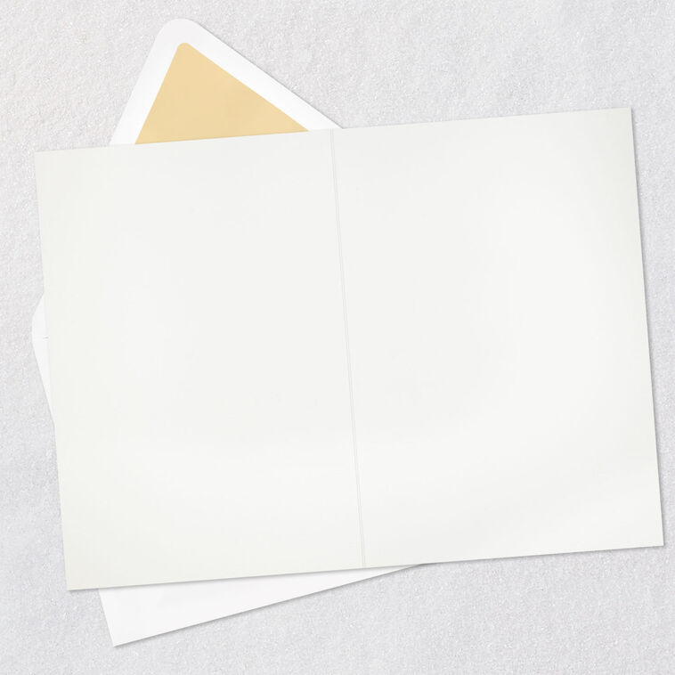 Hallmark Ombré Laser-Cut Geometric Pattern Blank Card