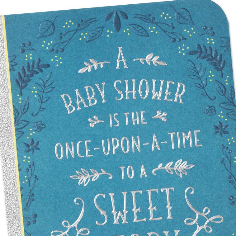 Hallmark Once Upon A Time Baby Shower Card For Baby Boy