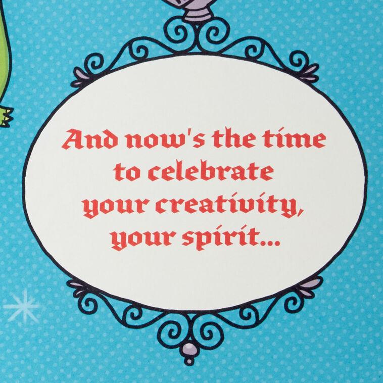 Hallmark Once Upon A Time Birthday Card For Boy With Activity Sheet