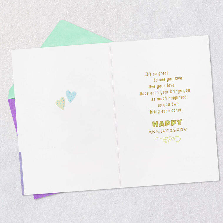 Hallmark One-of-a-Kind Anniversary Card For Brother And Spouse