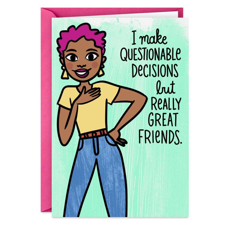 hallmark One of the Greatest Funny Birthday Card for Friend