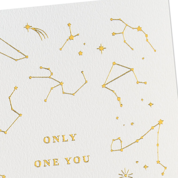 Hallmark Only One You In The Universe Birthday Card