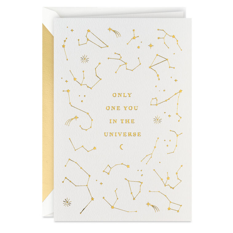 hallmark Only One You in the Universe Birthday Card
