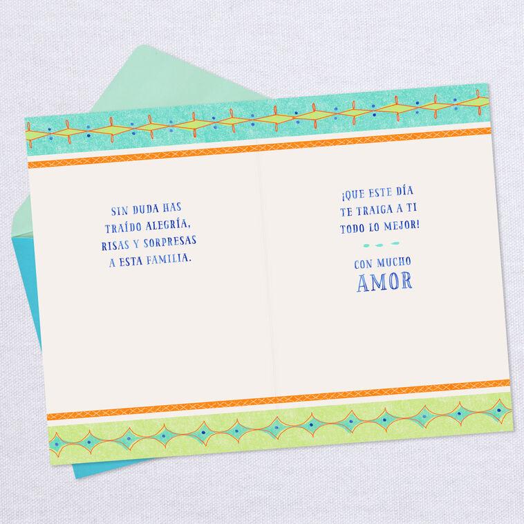 Hallmark Only The Best Spanish-Language Birthday Card For Grandson