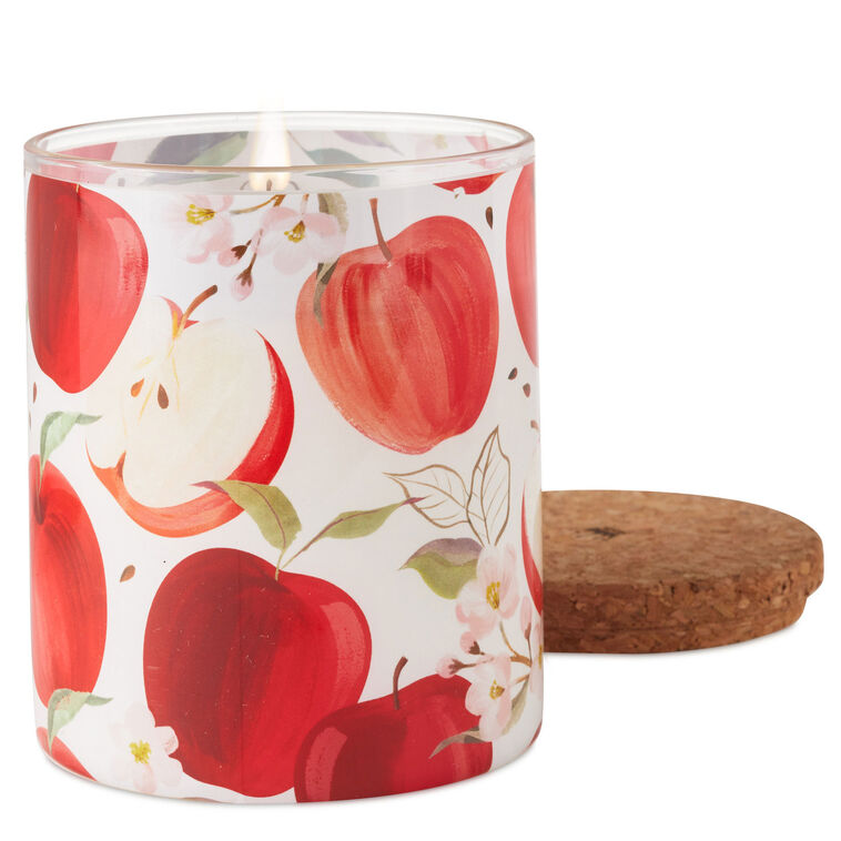 Hallmark Orchard Apple And Pear Scented 2-Wick Jar Candle 14.5 Oz