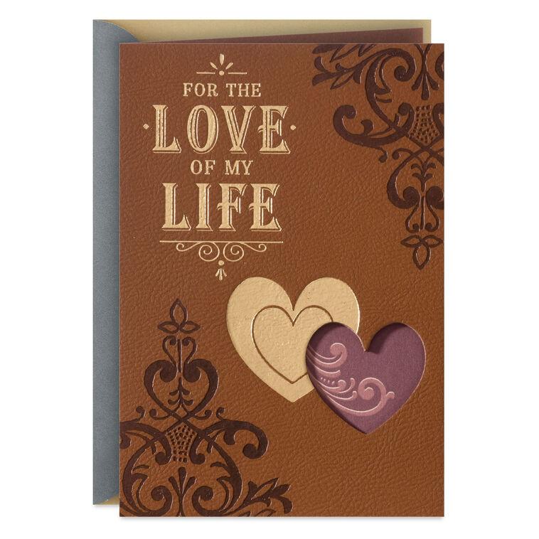 hallmark Our Love Is Once in a Lifetime Romantic Birthday Card
