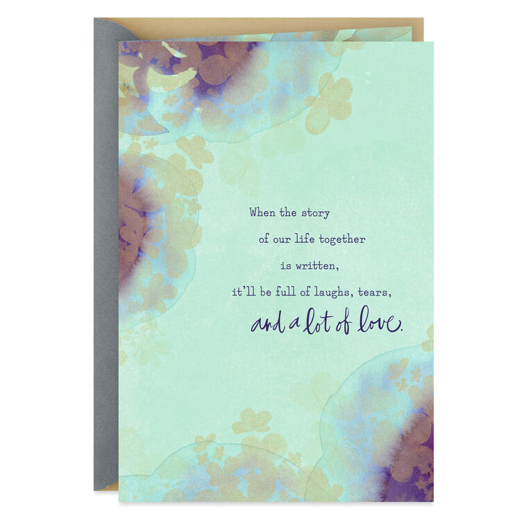 hallmark Our Story Is Full of a Lot of Love Anniversary Card