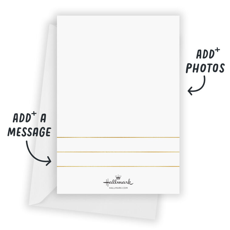Hallmark Our Year In Review Collage Flat Holiday Photo Card