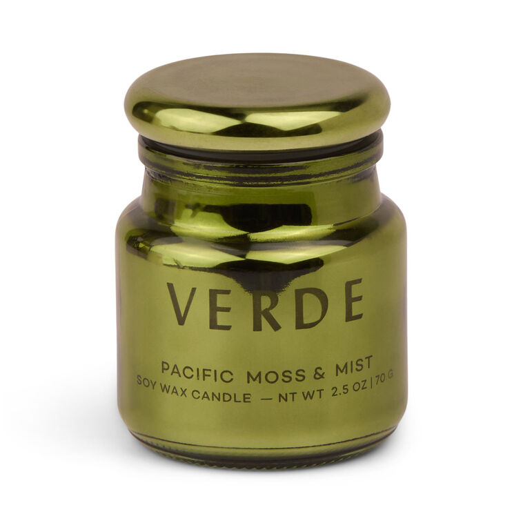 hallmark Paddywax Chroma Verde Green Metallic Glass Candle 2.5 oz