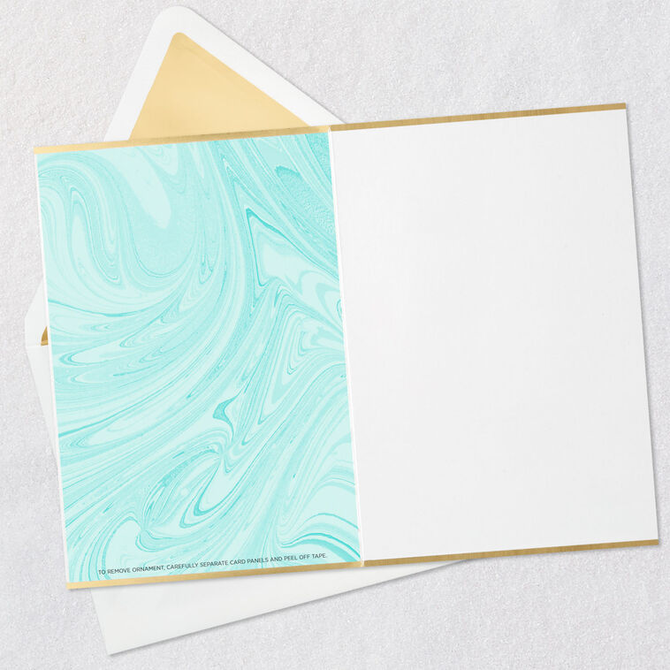 Hallmark Painted Cross Decoration Blank Religious Card