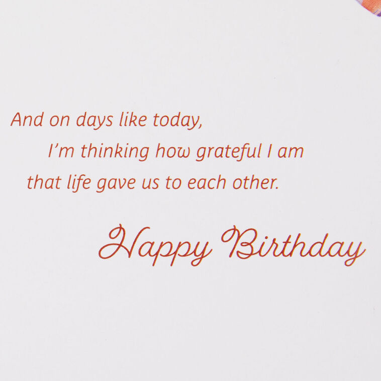 Hallmark Part Family Part Friend Birthday Card For Relative