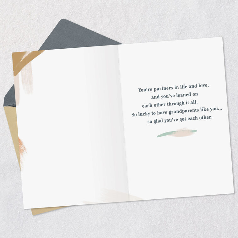 Hallmark Partners In Life And Love Anniversary Card For Grandparents