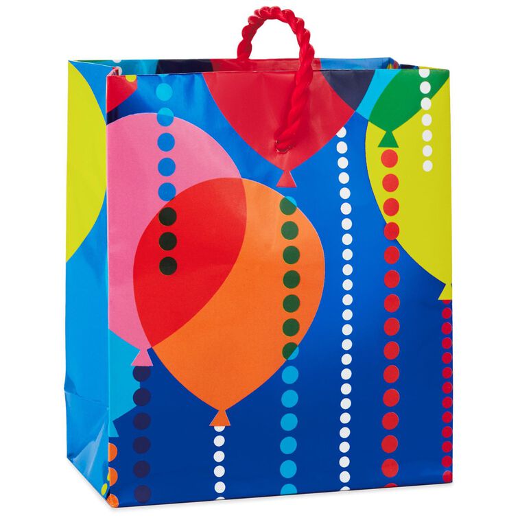 hallmark Party Balloons Gift Card Holder Mini Bag 4.5"