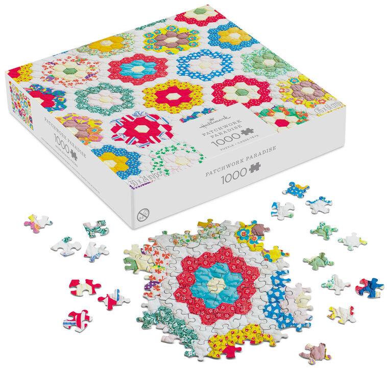 Hallmark Patchwork Paradise 1000-Piece Jigsaw Puzzle