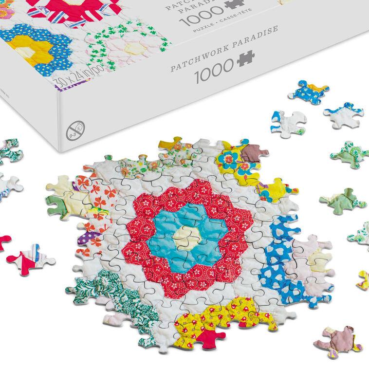Hallmark Patchwork Paradise 1000-Piece Jigsaw Puzzle