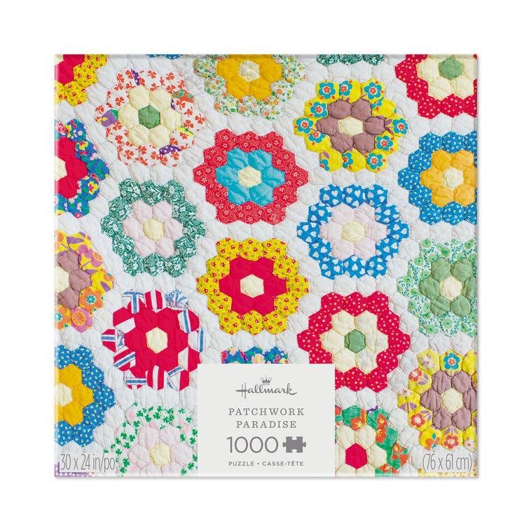 hallmark Patchwork Paradise 1000-Piece Jigsaw Puzzle