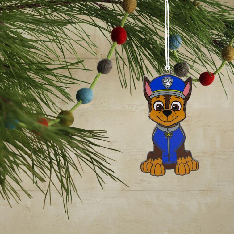 Hallmark Paw Patrol™ Chase Moving Metal Hallmark Ornament