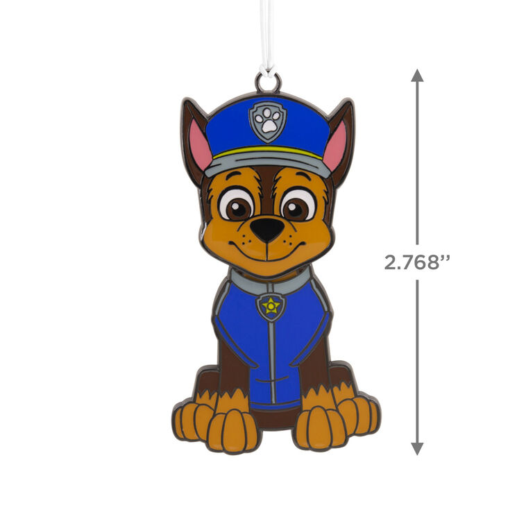 Hallmark Paw Patrol™ Chase Moving Metal Hallmark Ornament