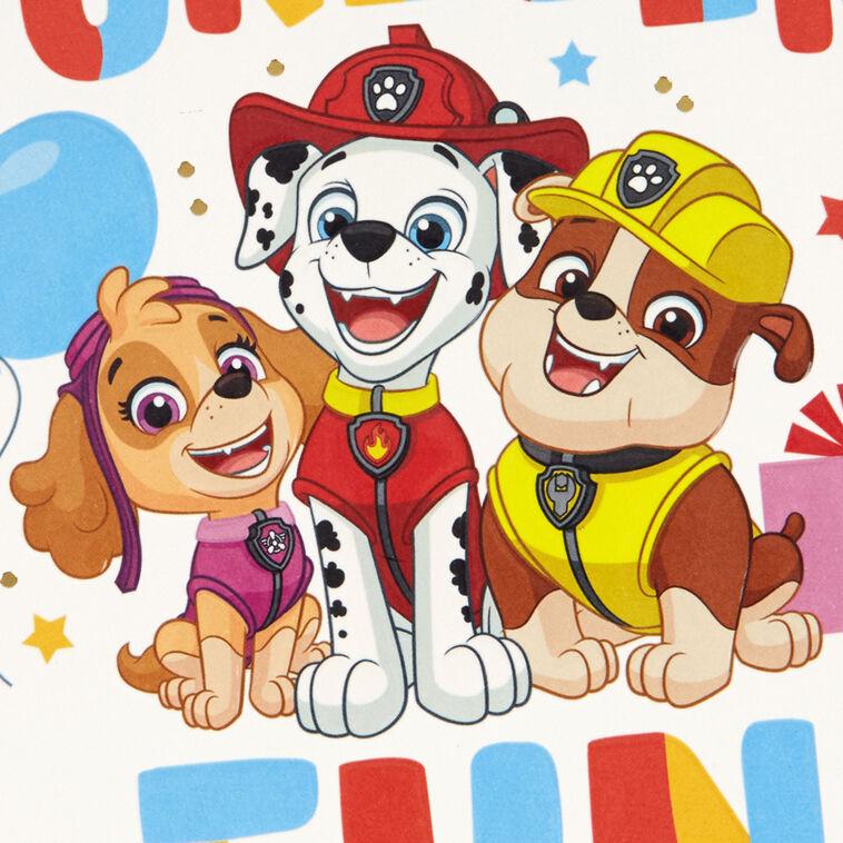 Hallmark Paw Patrol™ Forever Fun Birthday Card For Kids