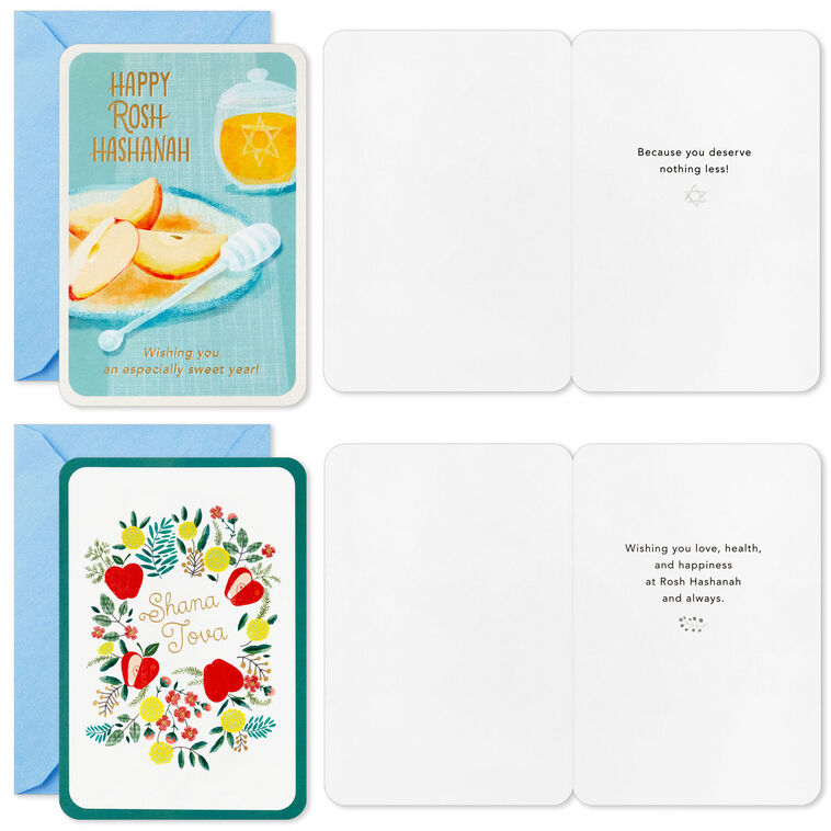 Hallmark Peace And Blessings Assorted Rosh Hashanah Cards Pack Of 24