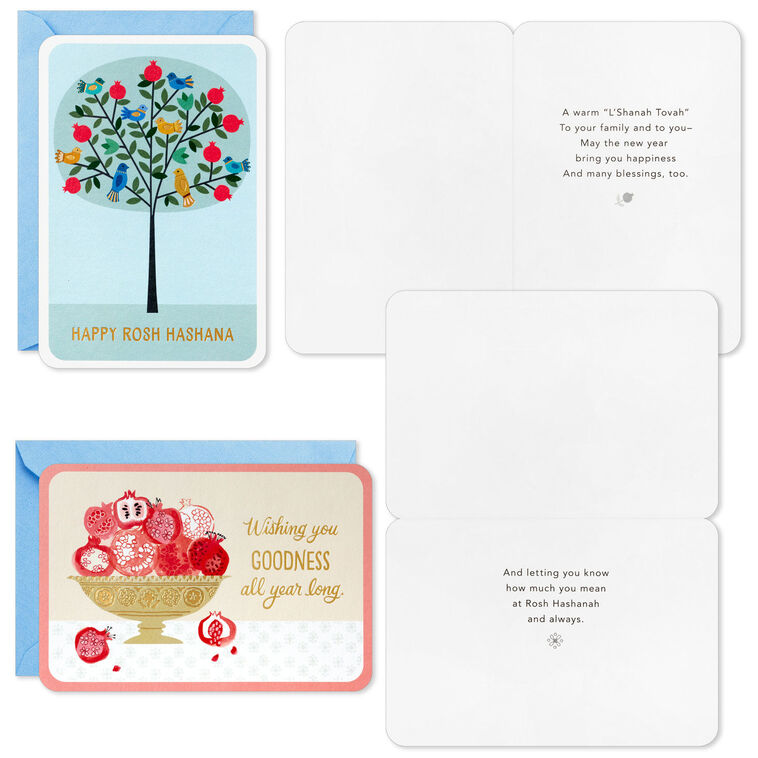 Hallmark Peace And Blessings Assorted Rosh Hashanah Cards Pack Of 24