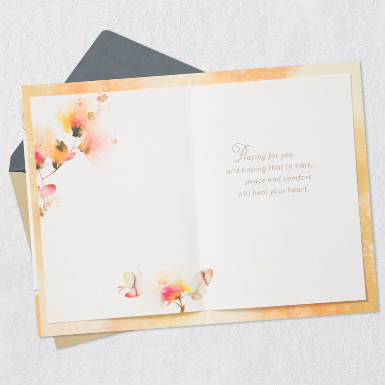Hallmark Peace And Comfort To Heal Your Heart Sympathy Card