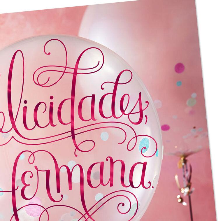 Hallmark Peace And Infinite Blessings Spanish-Language Religious Birthday Card For Sister