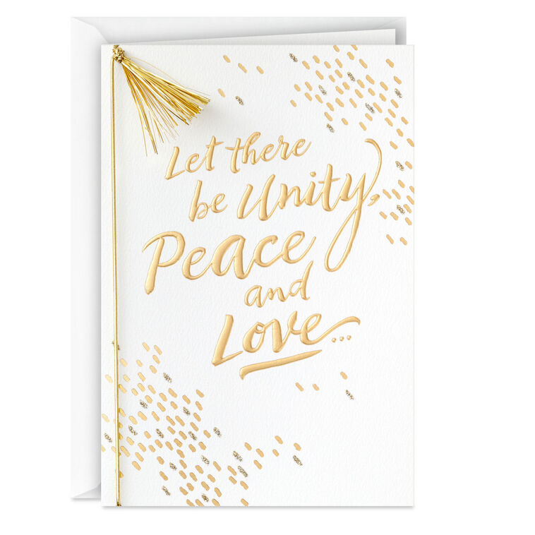Hallmark Peace Unity And Love Boxed Christmas Cards Pack Of 12