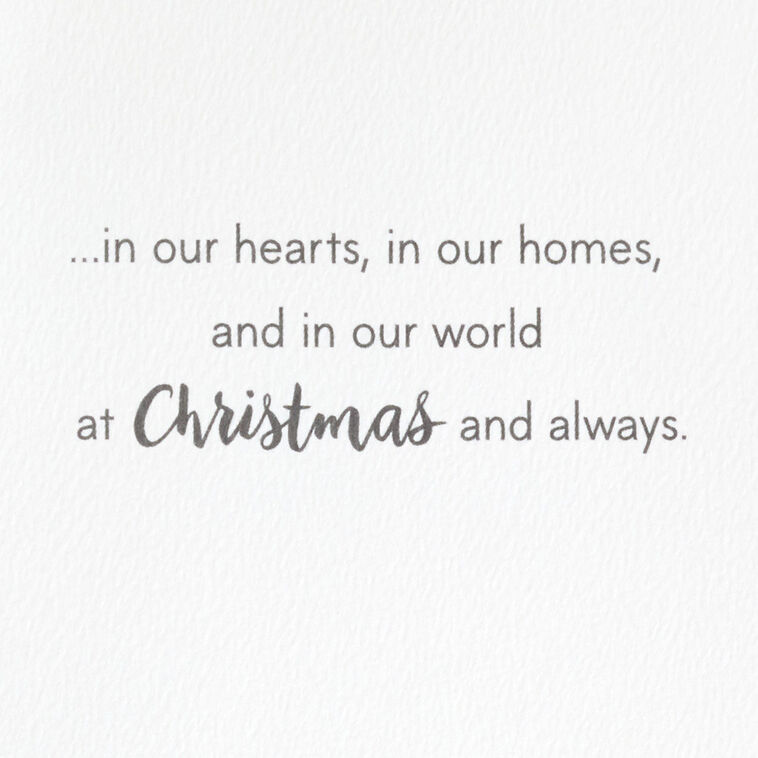 Hallmark Peace Unity And Love Boxed Christmas Cards Pack Of 12