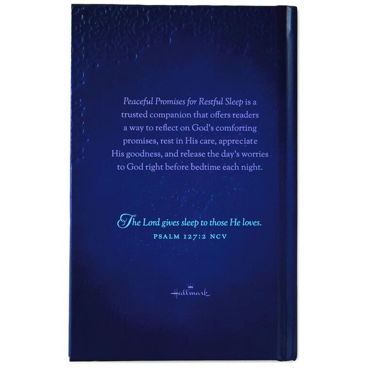 Hallmark Peaceful Promises For Restful Sleep: 100 Verses To End The Day Well Book