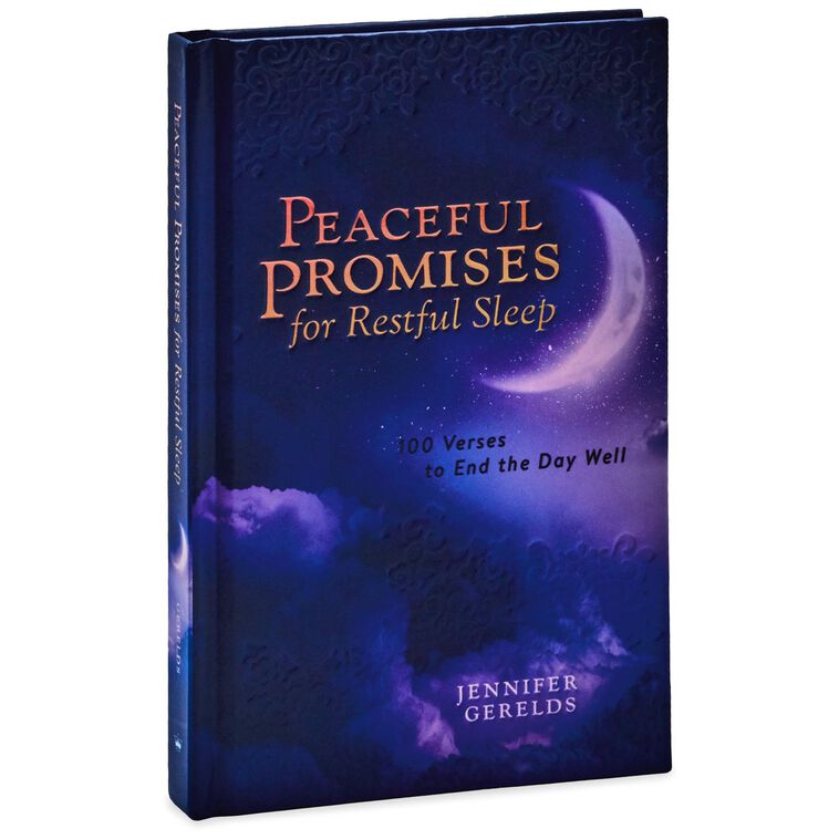 hallmark Peaceful Promises for Restful Sleep: 100 Verses to End the Day Well Book