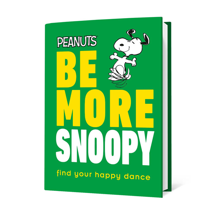 hallmark Peanuts Be More Snoopy: Find Your Happy Dance Book