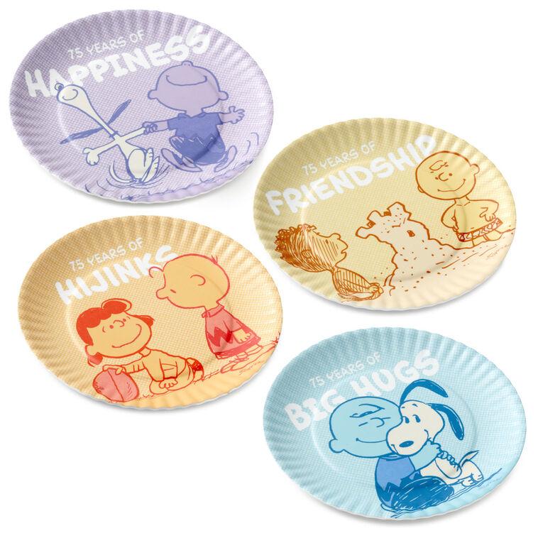 Hallmark Peanuts® 75th Anniversary Appetizer Plate Set