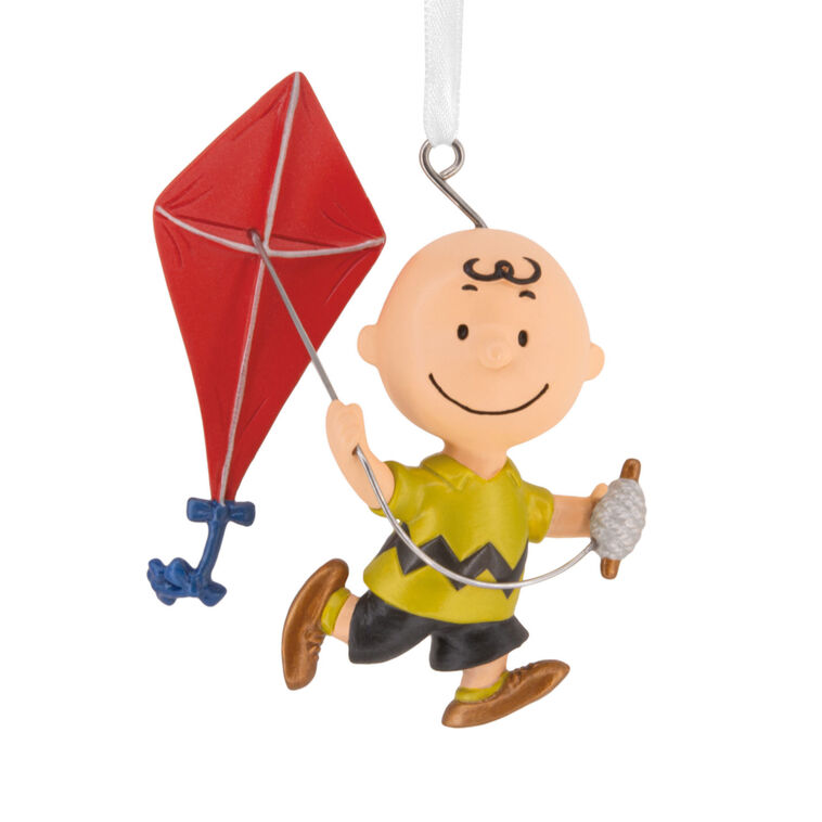 hallmark Peanuts® 75th Anniversary Charlie Brown With Kite Hallmark Ornament