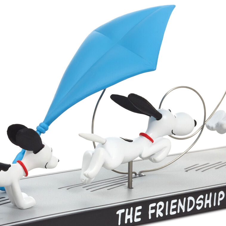 Hallmark Peanuts® 75th Anniversary Friendship Of A Lifetime Limited Edition Charlie Brown And Snoopy Figurine 4.25"