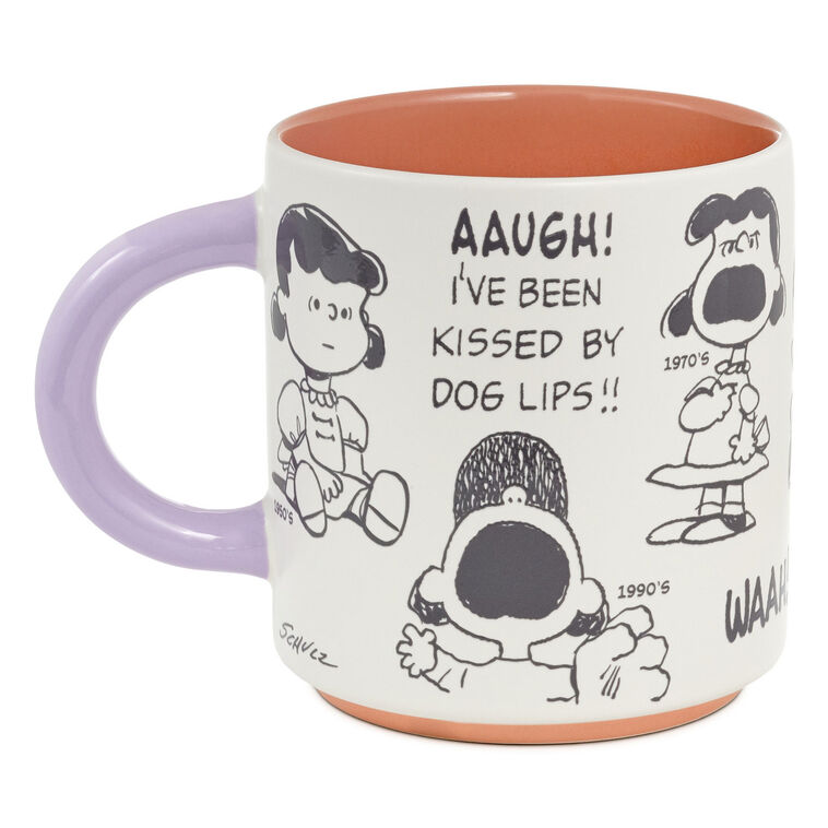 Hallmark Peanuts® 75th Anniversary Lucy Through The Decades Mug 17.5 Oz