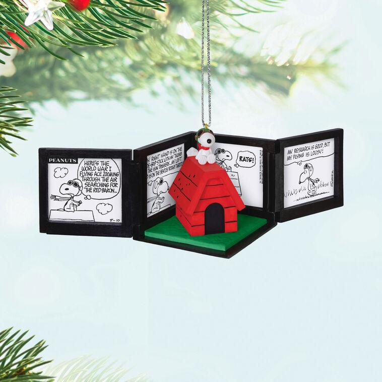 Hallmark Peanuts® 75th Anniversary Snoopy As The Flying Ace Musical Ornament