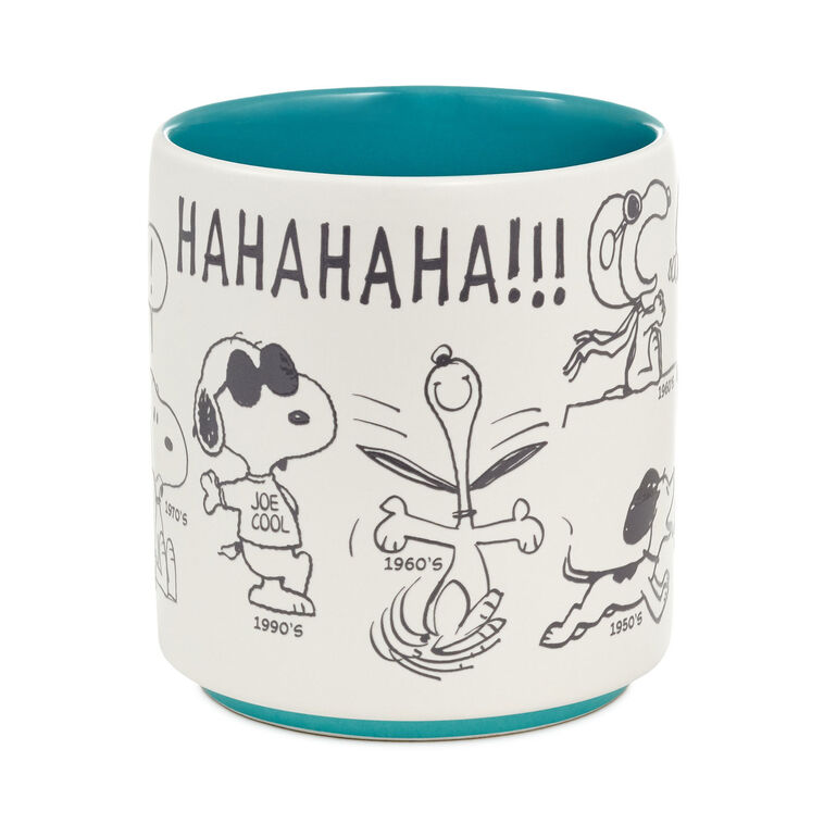 Hallmark Peanuts® 75th Anniversary Snoopy Through The Decades Mug 17.5 Oz